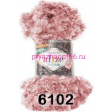 Alize PUFFY FUR (6102) нежно-розовый