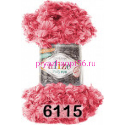 Alize PUFFY FUR (6115) ярко-розовый