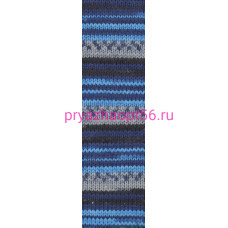 Alize Wooltime 11011 черный-серый-синий Alize Wooltime 11011 черный-серый-синий