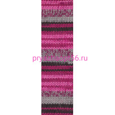 Alize Wooltime 11018 черный-серый-фуксия Alize Wooltime 11018 черный-серый-фуксия