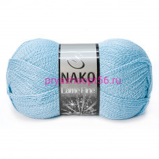 Nako LAME FINE 11476 голубой