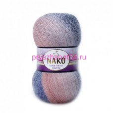 Nako MOHAIR DELICATE COLORFLOW 28098 светло- серый-джинс-светлый коралл