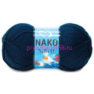 Nako SATEN 4253 темно-синий
