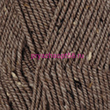 YarnArt TWEED 229  коричневый меланж